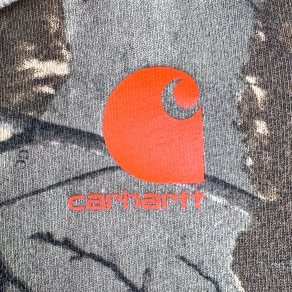 Carhartt Kids Realtree Xtra Camo Long Sleeve Bodysuit Brown Orange 9M RN13706